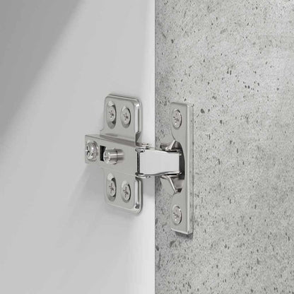 Hanging cabinet with Shelf Riga Concrete Grey 60 x 31 x 100 cm