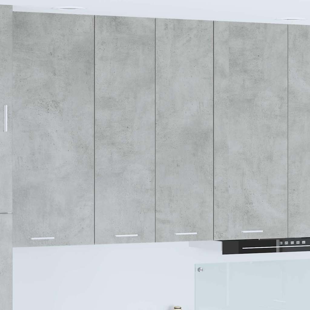 Hanging cabinet with Shelf Riga Concrete Grey 60 x 31 x 100 cm