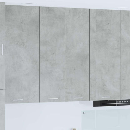 Hanging cabinet with Shelf Riga Concrete Grey 60 x 31 x 100 cm