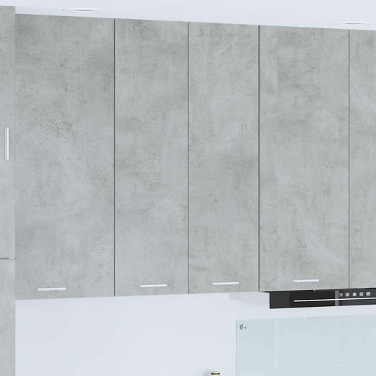 Hanging cabinet with Shelf Riga Concrete Grey 60 x 31 x 100 cm
