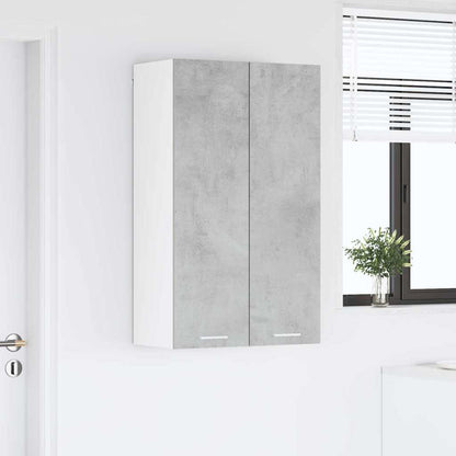 Hanging cabinet with Shelf Riga Concrete Grey 60 x 31 x 100 cm
