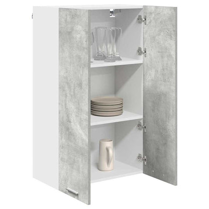 Hanging cabinet with Shelf Riga Concrete Grey 60 x 31 x 100 cm