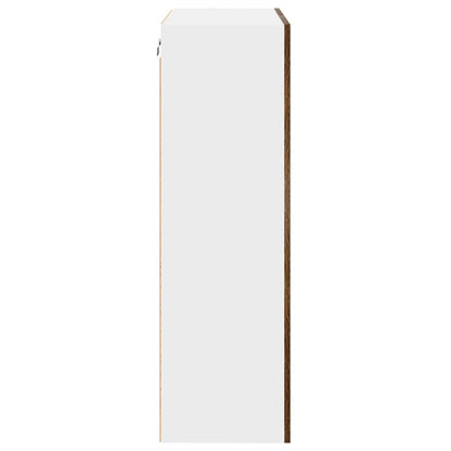 Hanging cabinet with Shelf Riga Smoked Oak 60 x 31 x 100 cm