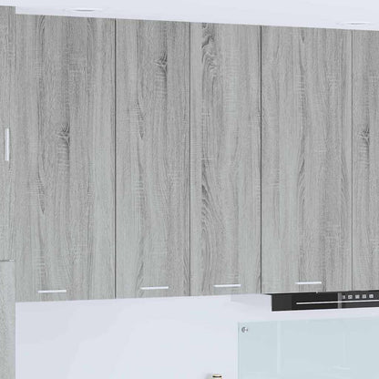 Hanging cabinet with Shelf Riga Grey Sonoma 60 x 31 x 100 cm