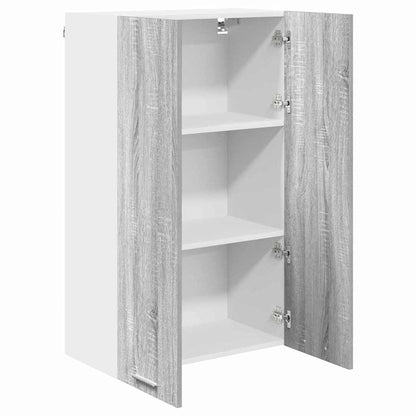 Hanging cabinet with Shelf Riga Grey Sonoma 60 x 31 x 100 cm