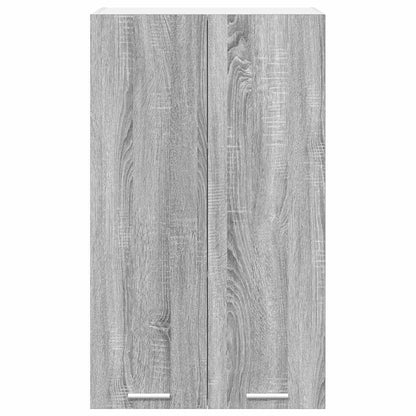 Hanging cabinet with Shelf Riga Grey Sonoma 60 x 31 x 100 cm