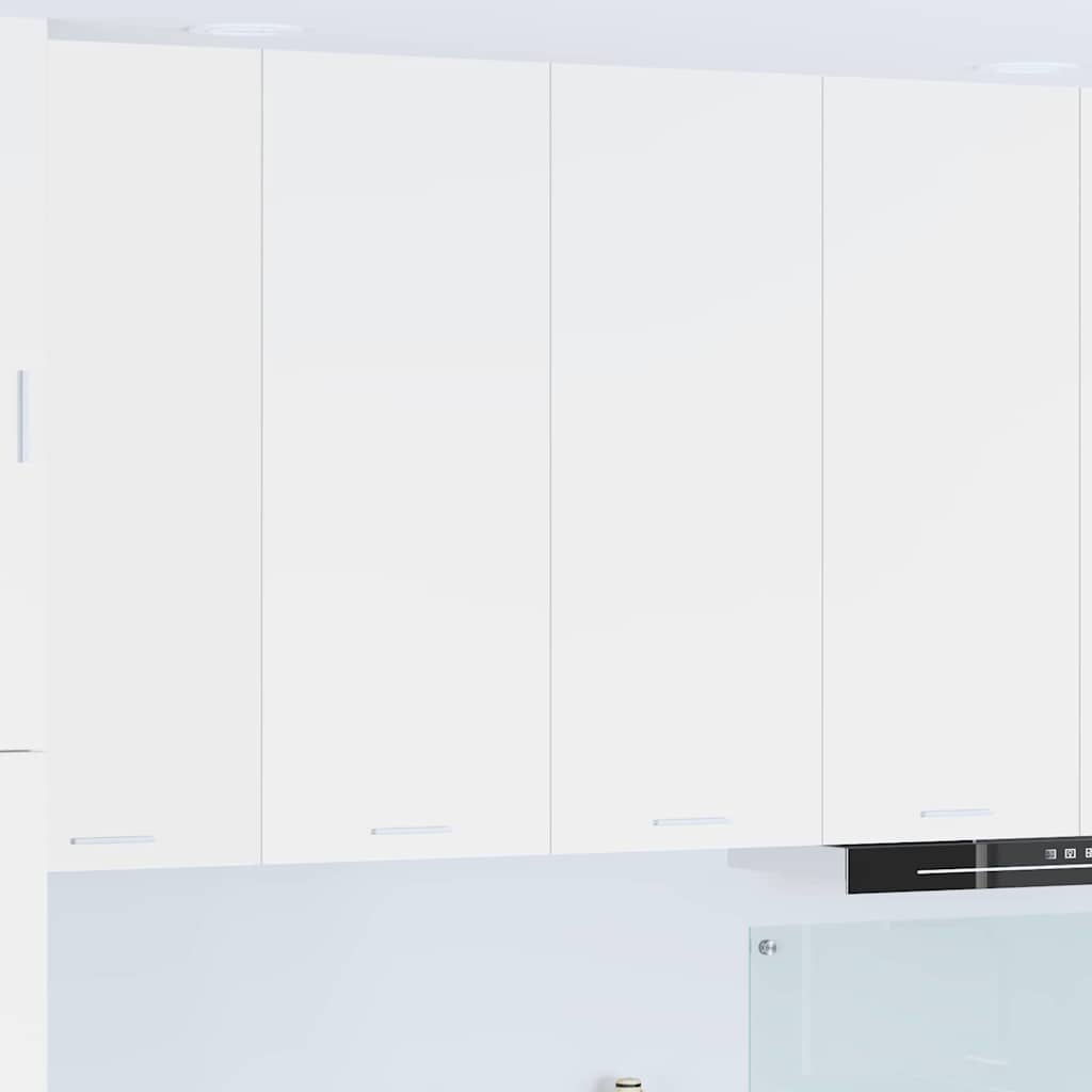 Hanging cabinet Riga White 80 x 31 x 100 cm Engineered Wood