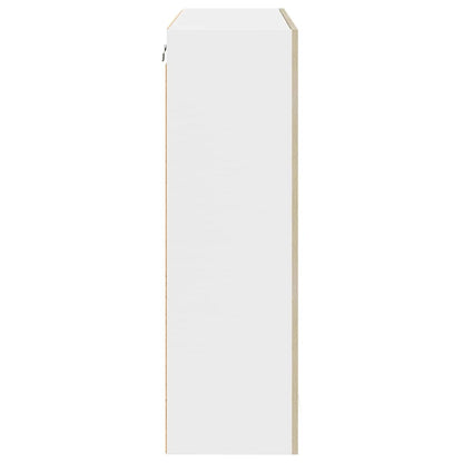 Hanging cabinet with Shelf Riga Sonoma Oak 80 x 31 x 100 cm