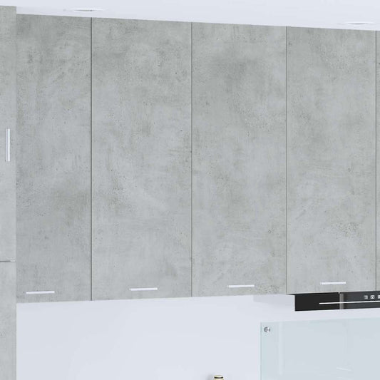 Hanging cabinet with Shelf Riga Concrete Grey 80 x 31 x 100 cm