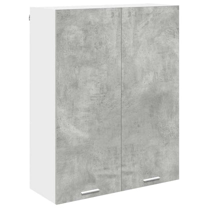 Hanging cabinet with Shelf Riga Concrete Grey 80 x 31 x 100 cm