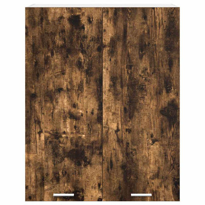 Hanging cabinet with Shelf Riga Smoked Oak 80 x 31 x 100 cm