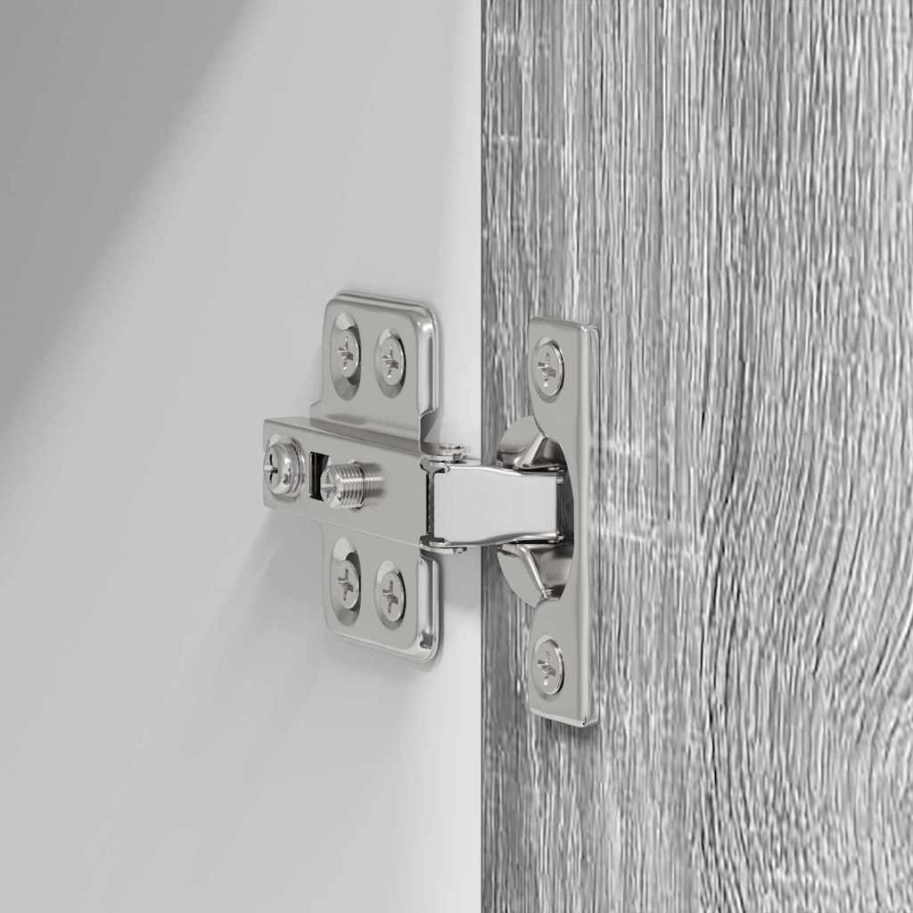 Hanging cabinet with Shelf Riga Grey Sonoma 80 x 31 x 100 cm
