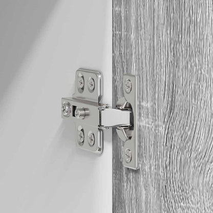 Hanging cabinet with Shelf Riga Grey Sonoma 80 x 31 x 100 cm