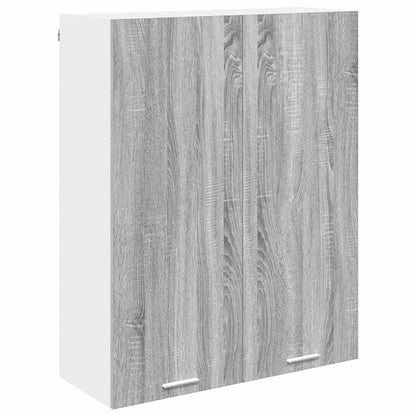 Hanging cabinet with Shelf Riga Grey Sonoma 80 x 31 x 100 cm