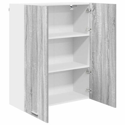 Hanging cabinet with Shelf Riga Grey Sonoma 80 x 31 x 100 cm