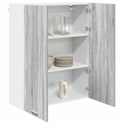 Hanging cabinet with Shelf Riga Grey Sonoma 80 x 31 x 100 cm