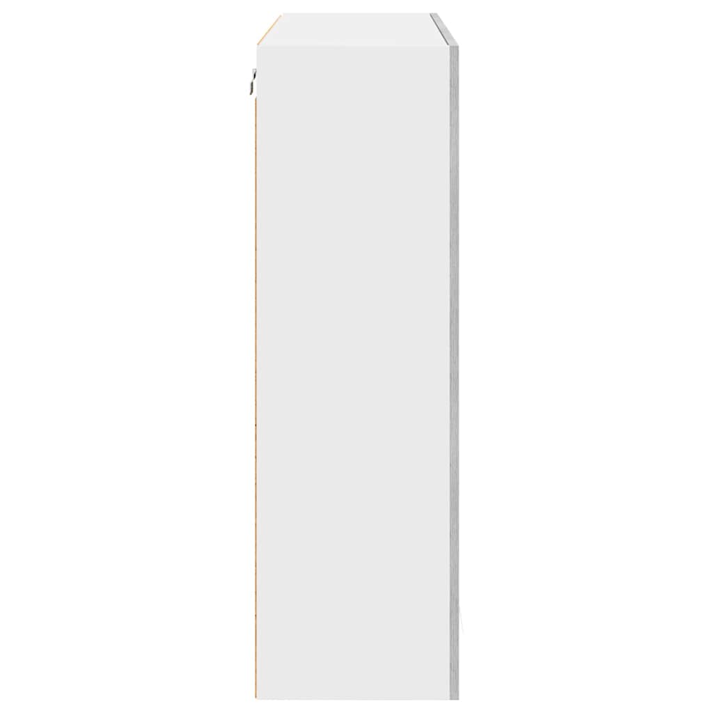 Hanging cabinet with Shelf Riga Grey Sonoma 80 x 31 x 100 cm