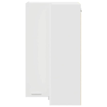Hanging cabinet Riga White 57 x 57 x 100 cm Engineered Wood