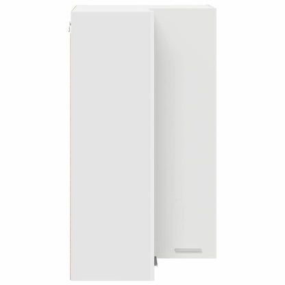 Hanging cabinet Riga White 57 x 57 x 100 cm Engineered Wood