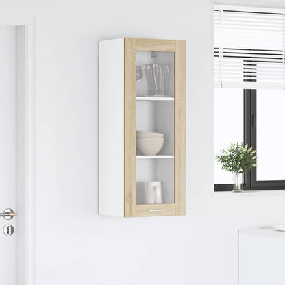 Hanging cabinet with Shelf Riga Sonoma Oak 40 x 31 x 100 cm