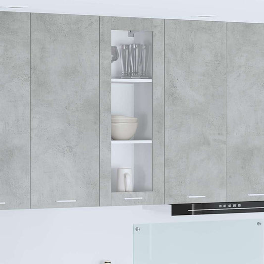 Hanging cabinet with Shelf Riga Concrete Grey 40 x 31 x 100 cm