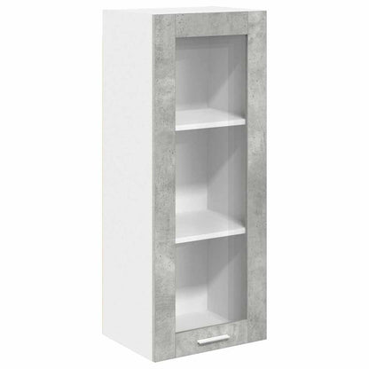 Hanging cabinet with Shelf Riga Concrete Grey 40 x 31 x 100 cm