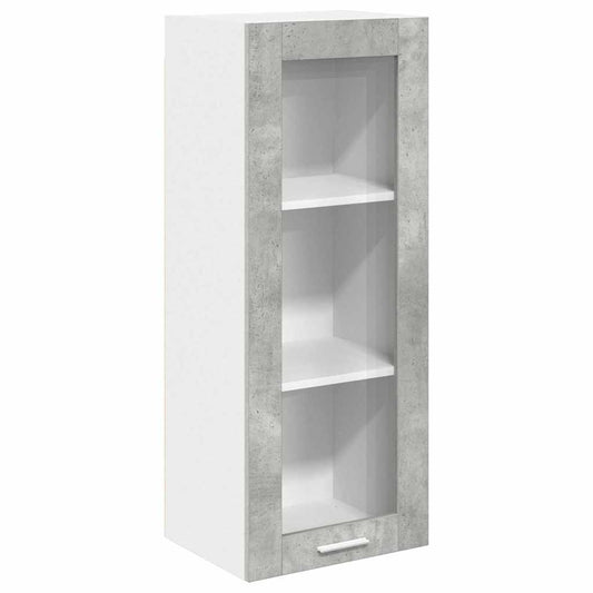 Hanging cabinet with Shelf Riga Concrete Grey 40 x 31 x 100 cm