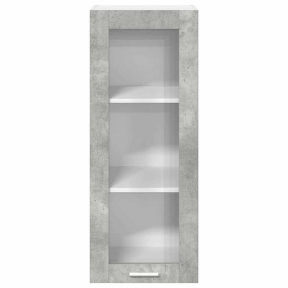 Hanging cabinet with Shelf Riga Concrete Grey 40 x 31 x 100 cm