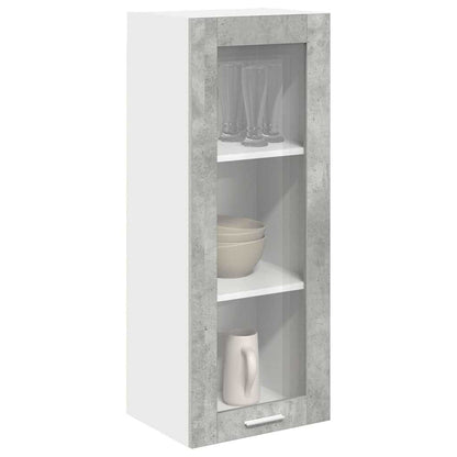 Hanging cabinet with Shelf Riga Concrete Grey 40 x 31 x 100 cm