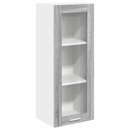 Hanging cabinet with Shelf Riga Grey Sonoma 40 x 31 x 100 cm