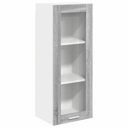 Hanging cabinet with Shelf Riga Grey Sonoma 40 x 31 x 100 cm