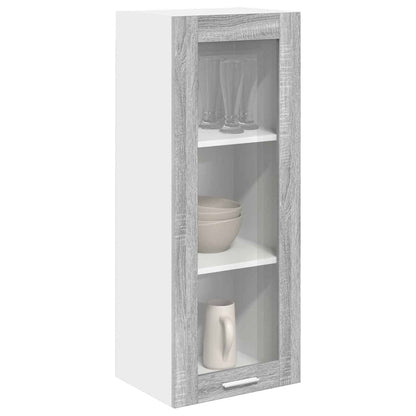 Hanging cabinet with Shelf Riga Grey Sonoma 40 x 31 x 100 cm