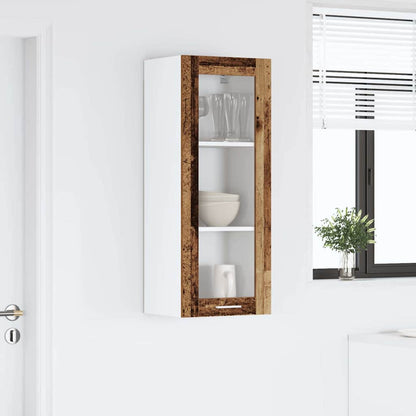 Hanging cabinet Riga Old Wood 40 x 31 x 100 cm Engineered Wood