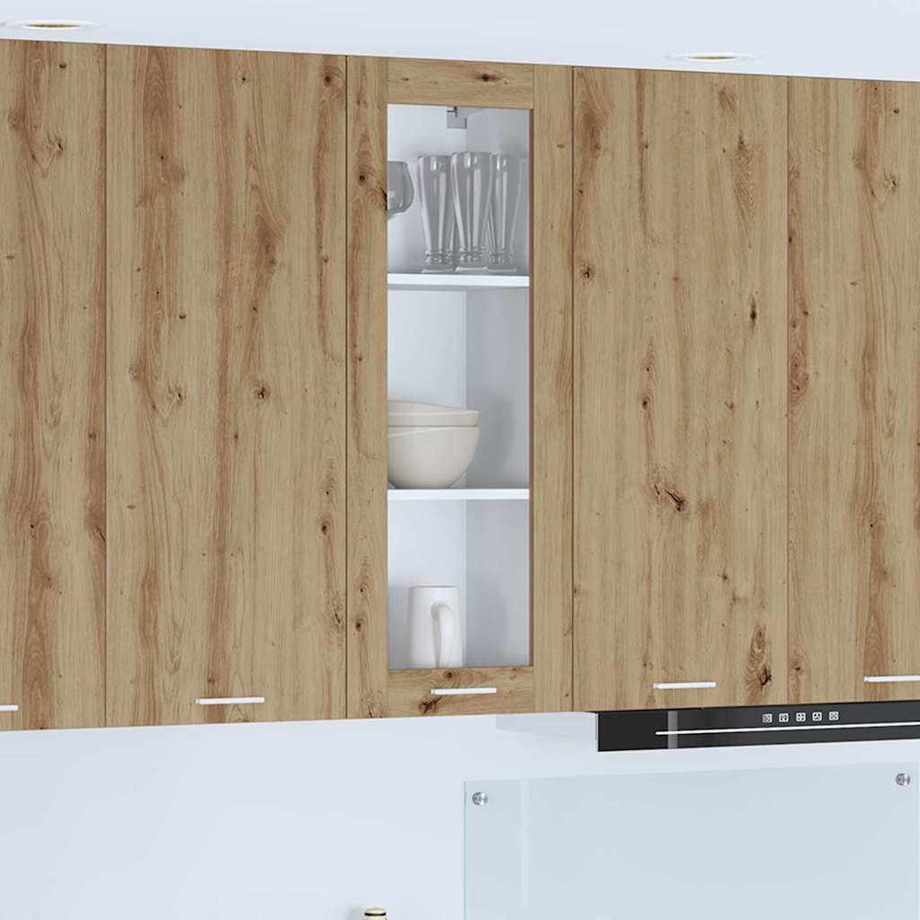 Hanging cabinet with Shelf Riga Artisan Oak 40 x 31 x 100 cm