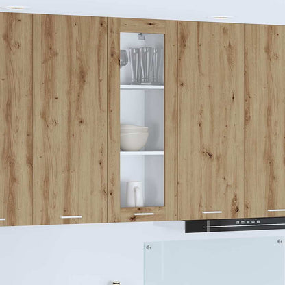 Hanging cabinet with Shelf Riga Artisan Oak 40 x 31 x 100 cm