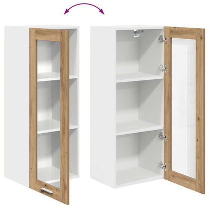 Hanging cabinet with Shelf Riga Artisan Oak 40 x 31 x 100 cm