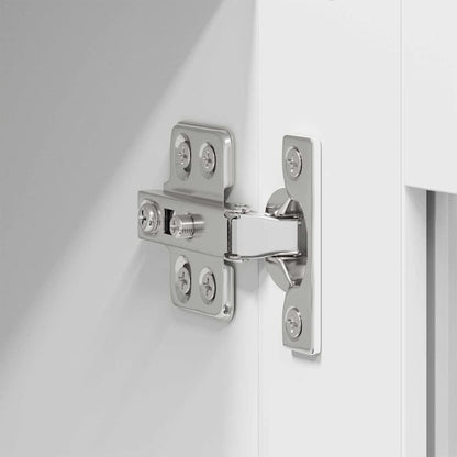Hanging cabinet Riga White 60 x 31 x 100 cm Engineered Wood