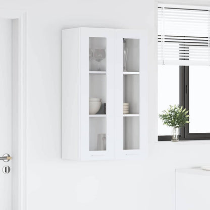 Hanging cabinet Riga White 60 x 31 x 100 cm Engineered Wood