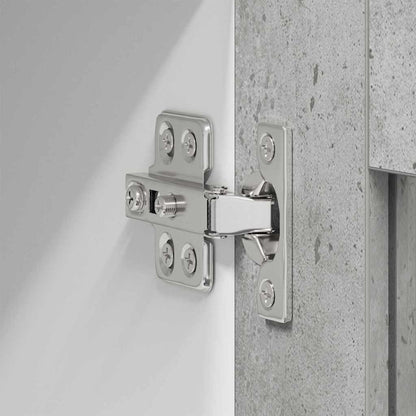 Hanging cabinet with Shelf Riga Concrete Grey 60 x 31 x 100 cm