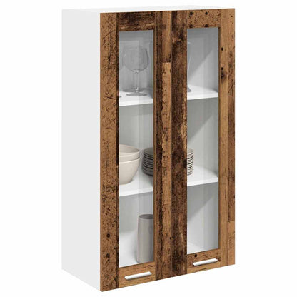 Hanging cabinet Riga Old Wood 60 x 31 x 100 cm Engineered Wood