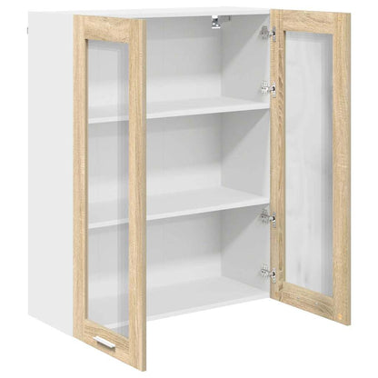 Hanging cabinet with Shelf Riga Sonoma Oak 80 x 31 x 100 cm