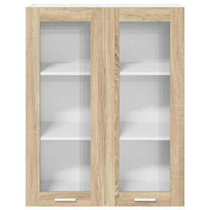 Hanging cabinet with Shelf Riga Sonoma Oak 80 x 31 x 100 cm