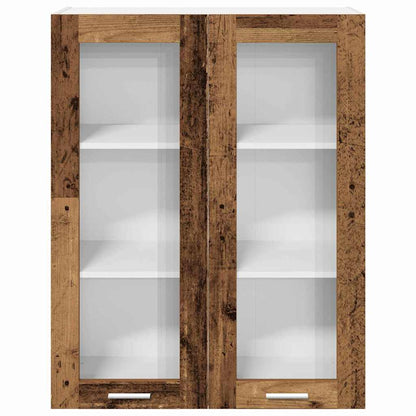 Hanging cabinet Riga Old Wood 80 x 31 x 100 cm Engineered Wood