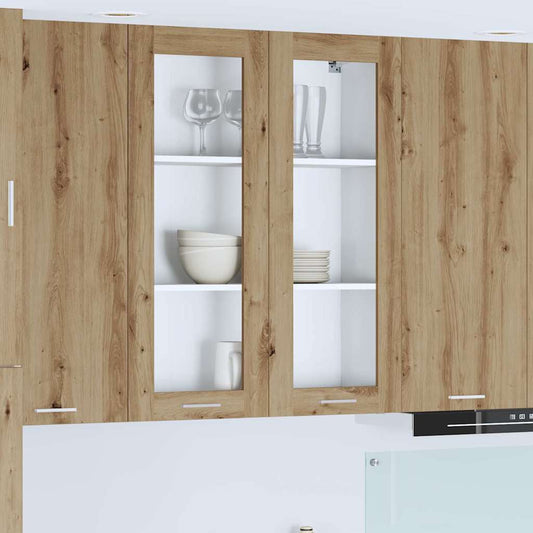 Hanging cabinet with Shelf Riga Artisan Oak 80 x 31 x 100 cm