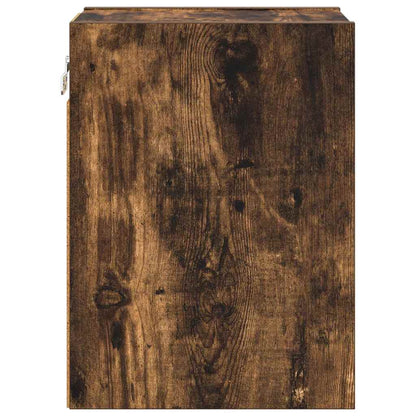 Hanging cabinet with Shelf Riga Smoked Oak 20 x 29.5 x 40 cm