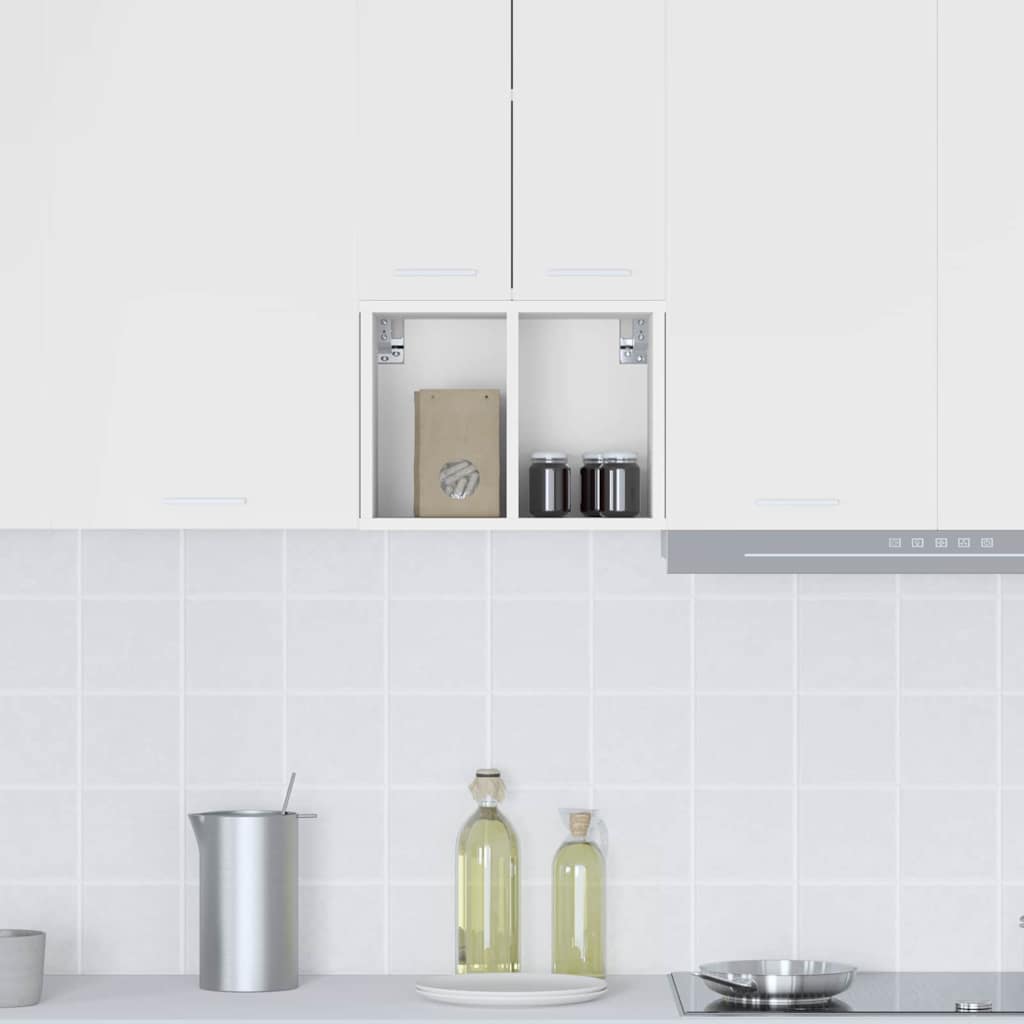 Hanging cabinet Riga White 30 x 29.5 x 40 cm Engineered Wood