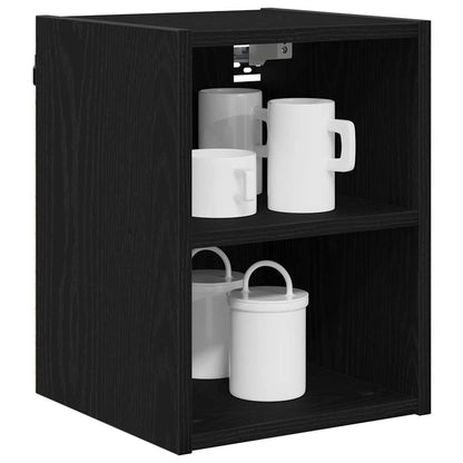 Hanging cabinet with Shelf Riga Black Oak 30 x 29.5 x 40 cm