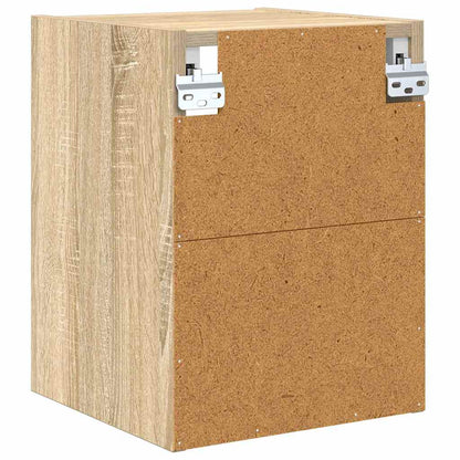 Hanging cabinet with Shelf Riga Sonoma Oak 30 x 29.5 x 40 cm