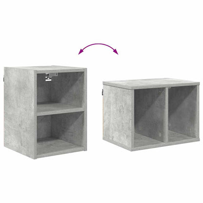 Hanging cabinet with Shelf Riga Concrete Grey 30 x 29.5 x 40 cm