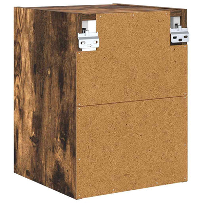 Hanging cabinet with Shelf Riga Smoked Oak 30 x 29.5 x 40 cm